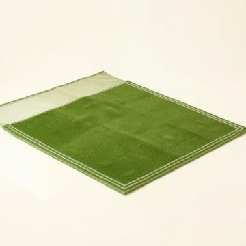 Bay Crossing Rectangular Outdoor Rug - Green (synthetic illustration; no displayed measurements)