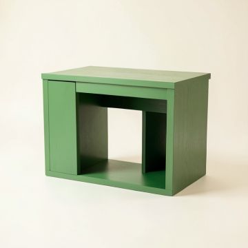 Laurel Arc Small Writing Desk - Green (synthetic illustration; no displayed measurements)