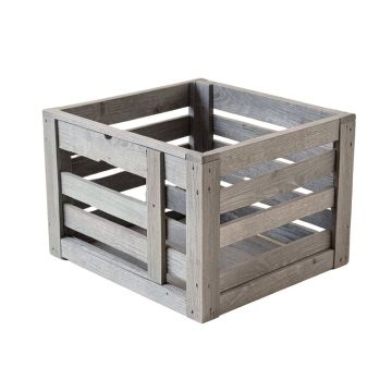 Pine Bluff Empty Furniture-Style Pet Crate - Gray