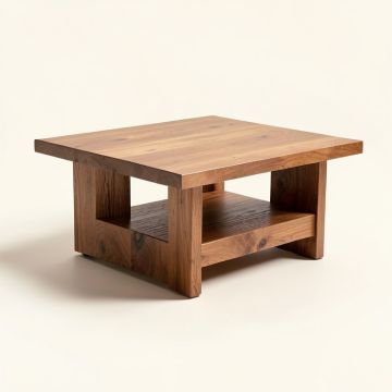 Winlock Solid Wood Coffee Table With Storage (synthetic illustration; no displayed measurements)