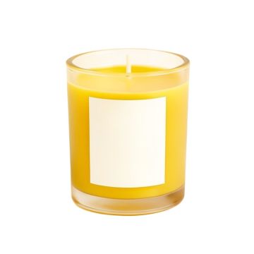 Golden Amber Scented Jar Candle