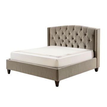 Abbot Diamond Queen Upholstered Standard Bed