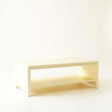 Cove Bend Coffee Table - Ivory (synthetic illustration; no displayed measurements)