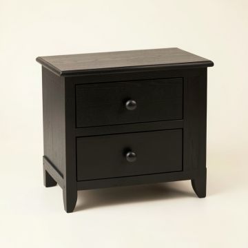 Linden Edge Nightstand - Black (synthetic illustration; no displayed measurements)