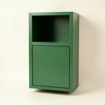 Willow Bend Wall-Mounted Entry Cabinet - Green (synthetic illustration; no displayed measurements)