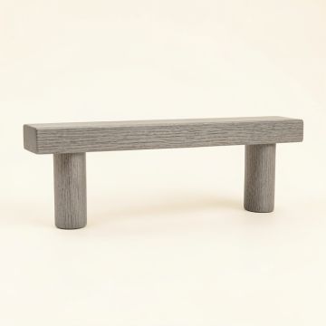 Olive Branch Cabinet Handle Without Packaging - Gray (synthetic illustration; no displayed measurements)
