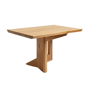 Jefferies Extendable Butterfly Leaf Solid Wood Dining Table