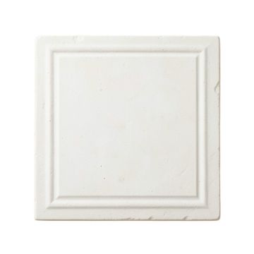 Elm Bridge Uninstalled Square Decorative Tile - White