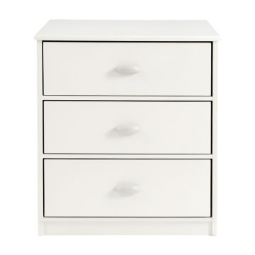 Fabela 3 - Drawer Nightstand In Bright White