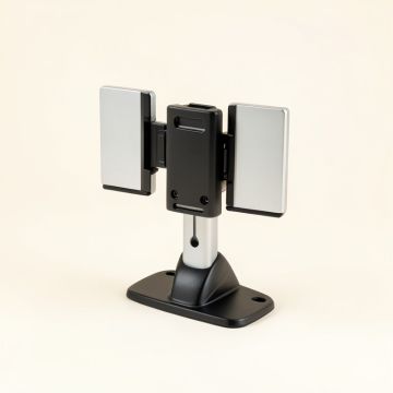 Rocelco Dual Monitor Arm Height Adjustable 2 Screen Desk Mount (synthetic illustration; no displayed measurements)