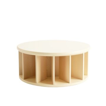 Slate Dell Shoe Storage Bench - Cream