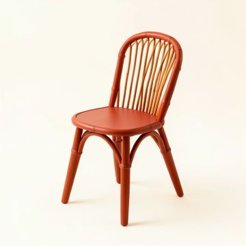 Dune Dell Dining Chair - Terracotta (synthetic illustration; no displayed measurements)