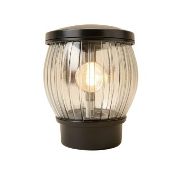 Solar Powered Ribbed Plastic Led Spotlight