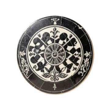 Retro Penny 0.76 '' X 0.76 '' Porcelain Penny Round Mosaic Wall & Floor Tile