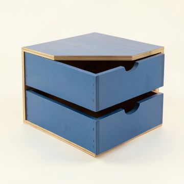 Field Brook Under-Desk Drawer Unit - Blue (synthetic illustration; no displayed measurements)