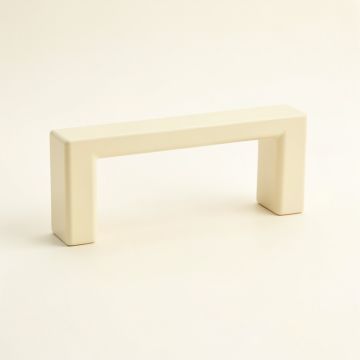 Ridge Bluff Cabinet Handle Without Packaging - Ivory (synthetic illustration; no displayed measurements)