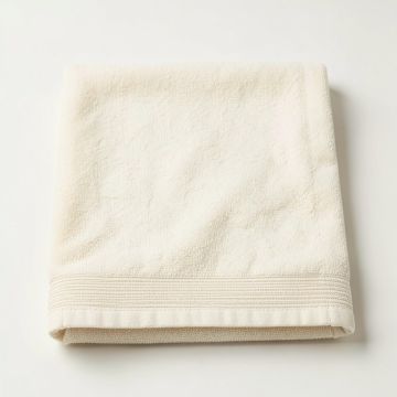 Cedar Canyon Bath Towel - Cream (synthetic illustration; no displayed measurements)
