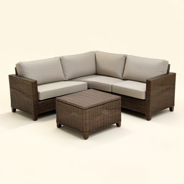 Delorenzo 4 Piece Sofa Seating Group With Cushions (synthetic illustration; no displayed measurements)