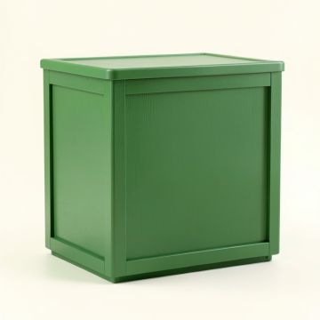 Cedar Dell Freestanding Laundry Folding Counter - Green (synthetic illustration; no displayed measurements)