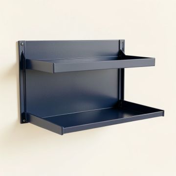 Olive Crossing Empty Wall-Mounted Tool Organizer Panel - Navy (synthetic illustration; no displayed measurements)