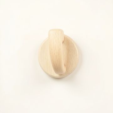 Sage Canyon Wall-Mounted Robe Hook - Ivory (synthetic illustration; no displayed measurements)