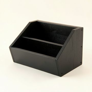 Cove Branch Low Toy Storage Unit - Black (synthetic illustration; no displayed measurements)
