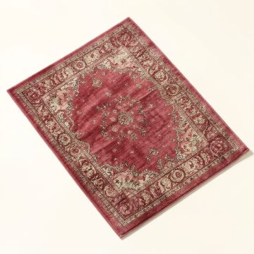 Sylvain Oriental Raspberry Area Rug (synthetic illustration; no displayed measurements)