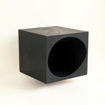Oak Brook Wall-Mounted Cat Perch - Black (synthetic illustration; no displayed measurements)