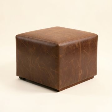 Mccullar 27.5 '' Wide Faux Leather Square Storage Ottoman (synthetic illustration; no displayed measurements)