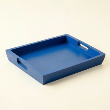 Birch Crossing Serving Tray - Blue (synthetic illustration; no displayed measurements)