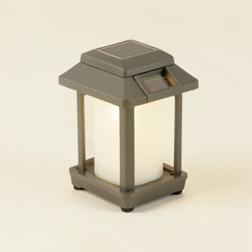 Solar Powered Integrated Led Lawn Ornament (synthetic illustration; no displayed measurements)