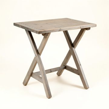 Ash Bend Compact Balcony Table - Gray (synthetic illustration; no displayed measurements)