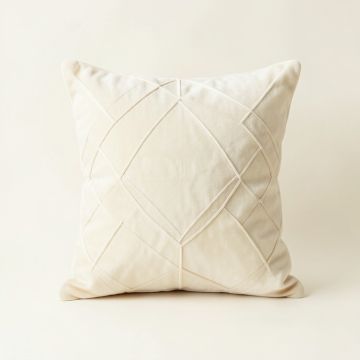 Olive Bend Filled Accent Pillow - Cream (synthetic illustration; no displayed measurements)