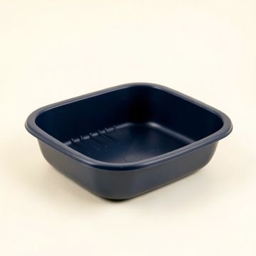 Ash Dale Empty Under-Desk Cable Tray - Navy (synthetic illustration; no displayed measurements)
