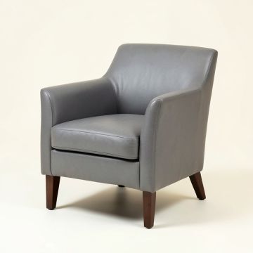 Charlesville Upholstered Parsons Chair In Gray (synthetic illustration; no displayed measurements)