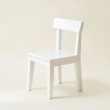 Maple Branch Small Chair - White (synthetic illustration; no displayed measurements)