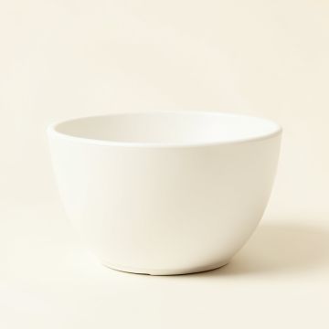 Olive Bend Empty Planter - White (synthetic illustration; no displayed measurements)