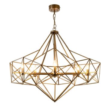 Stamford 1 - Light Unique / Statement Geometric Led Chandelier