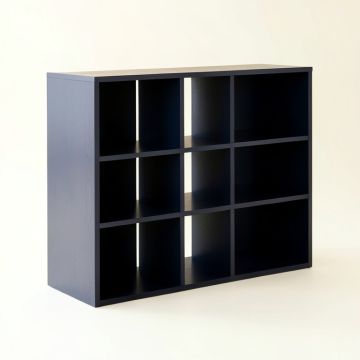 Bay Bridge Desktop Shelving Unit - Navy (synthetic illustration; no displayed measurements)