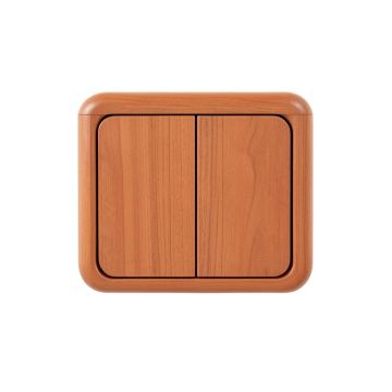 Linden Crossing Wall-Mounted Entry Cabinet - Terracotta