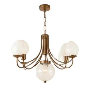 Philbrick 4 - Light Unique Globe Chandelier