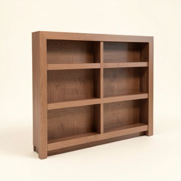 Deviana Bookcase Headboard (synthetic illustration; no displayed measurements)