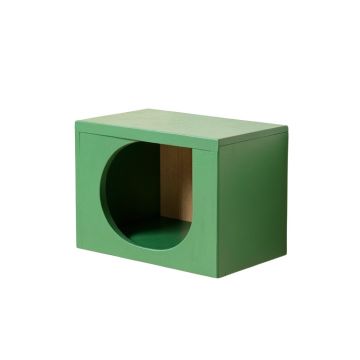 Stone Edge Wall-Mounted Cat Perch - Green