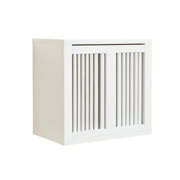Cove Branch Wall-Mounted Entry Cabinet - White