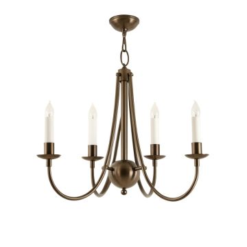 Hephzibah 4 - Light Candle Style Drum Chandelier