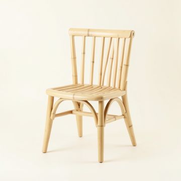 Meadow Arc Small Chair - Ivory (synthetic illustration; no displayed measurements)
