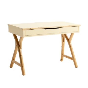 Stone Dale Writing Desk - Cream