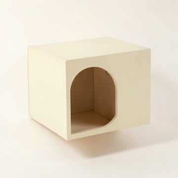 Lake Crossing Wall-Mounted Cat Perch - Cream (synthetic illustration; no displayed measurements)