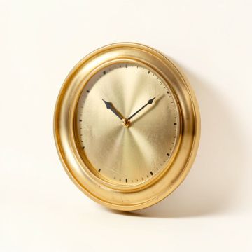 Peacock Wall Clock (synthetic illustration; no displayed measurements)