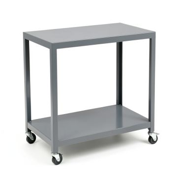 Pine Dell Empty Rolling Workshop Cart - Gray (synthetic illustration; no displayed measurements)